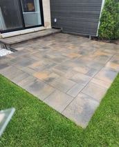 Terrasse de pavé uni montérégie