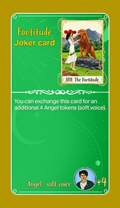 Eden the game of life Fortitude joker card