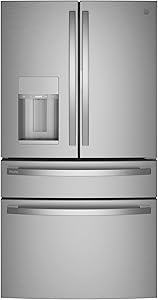 GE Profile PVD28BYNFS 27.6 Cu.Ft. Stainless French Door Smart Refrigerator