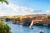 Aswan, Nilo, Egipto