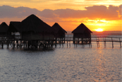 Atardecer en Mozambique