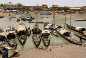 Barcos en Malí