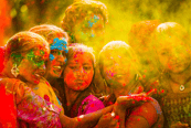 Festival Holy en India