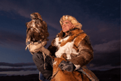 Mongol con Águila
