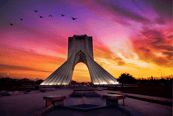 Plaza Azadi, Teherán, Irán