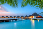 Resort en Maldivas.