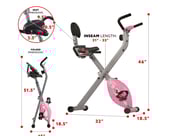 recumbent bike features
