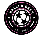a baller is playing soccer in a ball