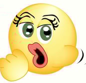 sexually provocative emoji