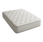 a mattress with a mattress and a pillow