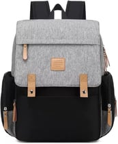 Mochila Maternidade Land Original Cinza