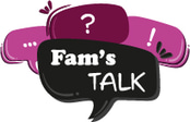 Fam's TALK logo