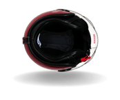 DASS BOMBER Red Helmet