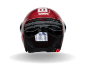 DASS BOMBER Red Helmet