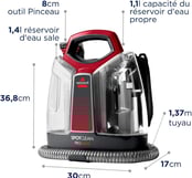 bissell spotclean proheat