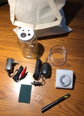 Our "Big Kit" small-particle colloidal silver production kit