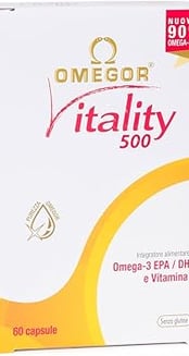 Boîte de complément alimentaire Omega 3 OMEGOR 