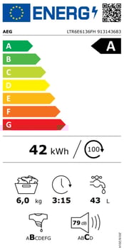 Energielevel vom AEG LTR6E6136FH