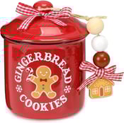 Tiered Tray Decor Xmas Mini Candy Jar