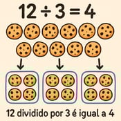 divisão por agrupamento