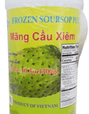 Frozen Soursop Pulp,Bột mãng cầu xiêm đông lạnh UpBe Food 