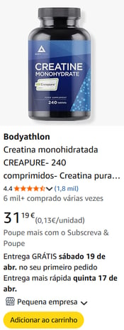 Creatina Amazon