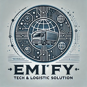 Emify tech and Logistics services logo