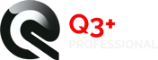 Q3+ professional  logo