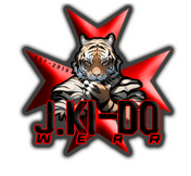 a tiger with a star on it's side