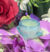 a jar of Home-made Lip Balm