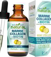  Biotin - Marine Collagen Elixir Plus Biotin Drops Supplements