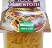 Rice Macaroni Long (Yellow), Nui ống vàng dài UpBe Food