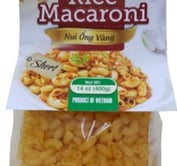 Rice Macaroni Short (Yellow), Nui ống vàng ngắn UpBe Food 