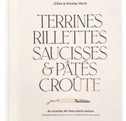 Livre de Gilles Vérot - Terrines, rillettes, saucisses