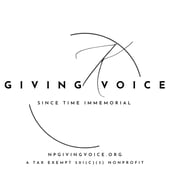 a logo for giving voice to natives not on reservations