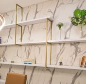 Sala de atendimento do consultório de Encantado/RS.