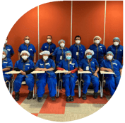 Equipo de limpieza profesional de NOAM listo para brindar servicio en CDMX