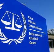 a sign that says,'international court of appeals to the international court of appeals