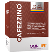 Cafezzino Omnilife con inulina, cromo y café verde