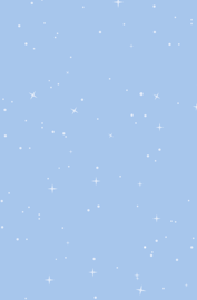 a shower of stars
