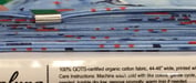 knit fabric on the bolt