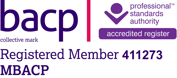 BACP registered member logo