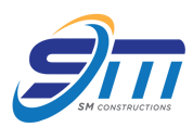SM Constructions logo