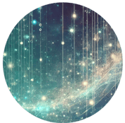 Round cirle sea green image for downloadable Zen music