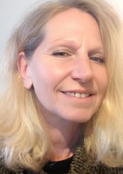 a photo of a blonde woman