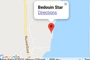 a map of bedouin star directions