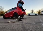 New car receiving a pre purchase inspection