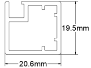 a drawing of a square shaped object with a square hole in the middle