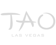 Tao Nightclub Las Vegas logo, an iconic venue included in Nocturnal Tours' unforgettable Las Vegas club crawl experiences.