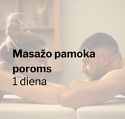 Masažo pamoka poroms